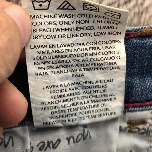 Lee Women's Jeans Size 14 Classic Fit 1889 Blue Denim Straight Leg Classic Casua - Picture 10 of 14